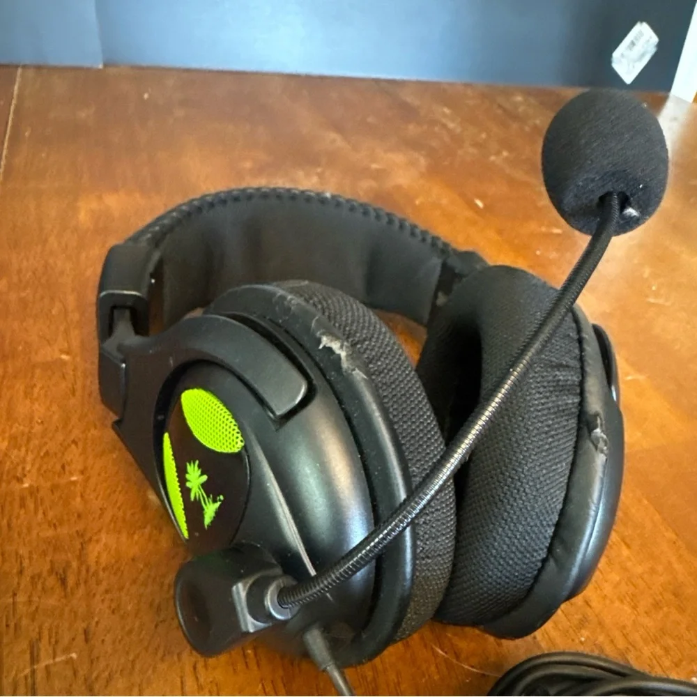 Turtle Beach X12 Gaming Headset - Black and Green